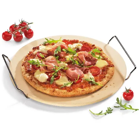 Bilde av best pris Küchenprofi Rund Pizzasten med stativ, 30 cm Pizzasten