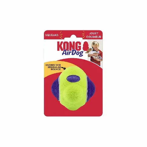 Bilde av best pris KONG - Airdog Squeaker Knobby Ball Xs/S (634.6226) - Kjæledyr og utstyr