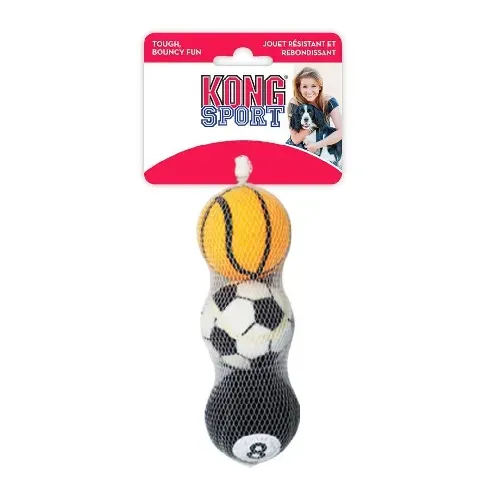 Bilde av best pris KONG Idrettsballer 3-pakk (M) Hund - Hundeleker - Ball til hund