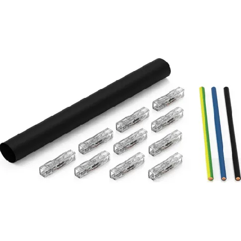 Bilde av best pris Kabelreparasjonssett for flerkjernekabler; svart Backuptype - El