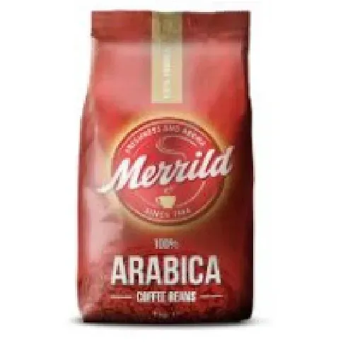 Bilde av best pris Kaffe Merrild Arabica 1kg hele bønner,1 kg/ps Søtsaker og Sjokolade - Drikkevarer - Kaffe & Kaffebønner