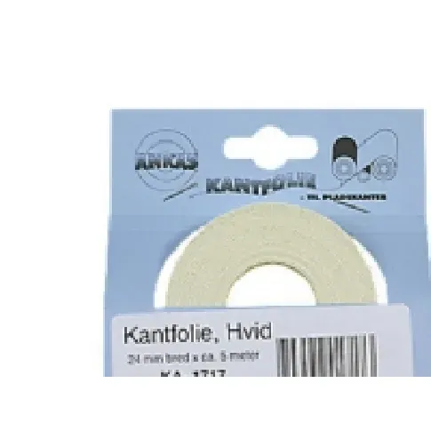 Bilde av best pris Kantfolie hvid 33mm 3mtr - til påstrygning (kantbånd) Klær og beskyttelse - Diverse klær