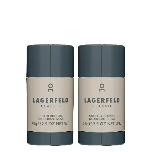 Bilde av best pris Karl Lagerfeld - 2x Classic Deodorant Stick - Skjønnhet