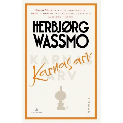 Bilde av best pris Karnas arv av Herbjørg Wassmo - Skjønnlitteratur