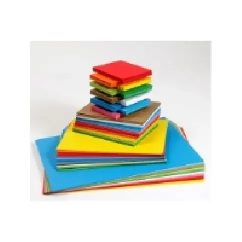 Bilde av best pris Karton i forskellige formater og farver, 1.625 ark Skole og hobby - Skolehefter & Arbeidsbøker - Spesialpapir