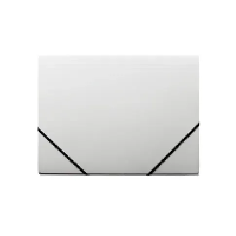 Bilde av best pris Kartonmappe Q-Line A4 hvid m/3 klapper & elastik blank elastikmappe - (10 stk.) Papir & Emballasje - Kalendere & notatbøker - Kalendere