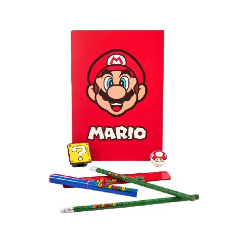 Bilde av best pris Kids Licensing - Stationery Set - Super Mario (0613060) - Leker