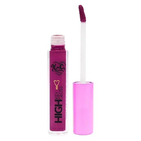 Bilde av best pris KimChi Chic High Key Gloss Full Coverage Lipgloss Berry 3,5ml Sminke - Lepper - Lipgloss