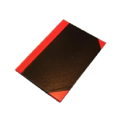 Bilde av best pris Kinabog A4 linieret sort/rød Papir & Emballasje - Blokker & Post-It - Notatbøker