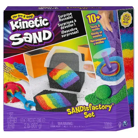 Bilde av best pris Kinetic Sand - SANDisfactory Set (6061654) - Leker