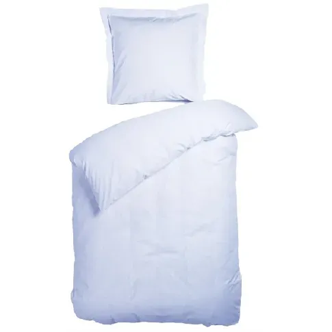 Bilde av best pris King size blått sengetøy - 230x220 cm - vanlig sengetøy - jacquardvevd sengetøysett - 100 % egyptisk bomullsateng - Turiform Sengetøy , Dobbelt sengetøy , King size sengetøy 240x220 cm