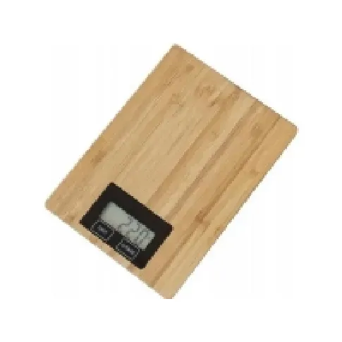 Bilde av best pris Kjøkkenvekt - bambus -, 2x AAA (ikke inkludert), maks 5 kg, nøyaktighet: 1g, automatisk av/på Kjøkkenutstyr - Bakeutstyr - Kjøkkenvekter