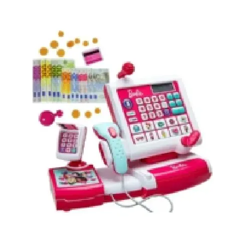 Bilde av best pris Klein Klein 9339 Barbie butikkkasseapparat med skanner universal Leker - Rollespill - Leke kjøkken og mat