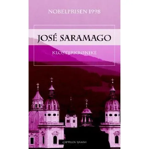 Bilde av best pris Klosterkrønike av Jose Saramago - Skjønnlitteratur