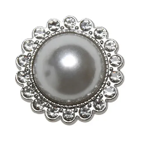 Bilde av best pris Knapp 21 mm Diamant perle 4-pakning Strikking, pynt, garn og strikkeoppskrifter