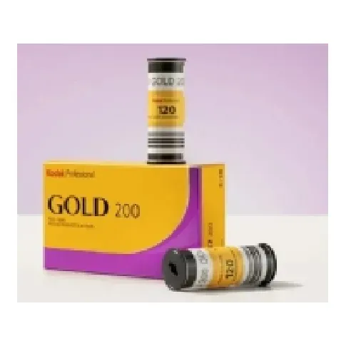 Bilde av best pris Kodak Kodak Professional Gold 200 120 Film 5-pack Foto og video - Foto- og videotilbehør - Diverse