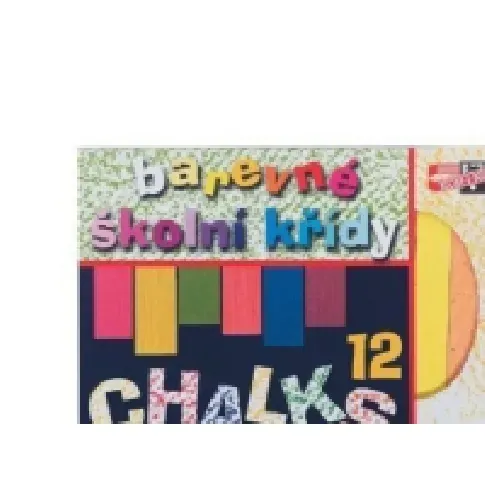 Bilde av best pris Koh-I-Noor H112506, 12 stykker, Multi Skole og hobby - Faste farger - Fargekritt til skolebruk
