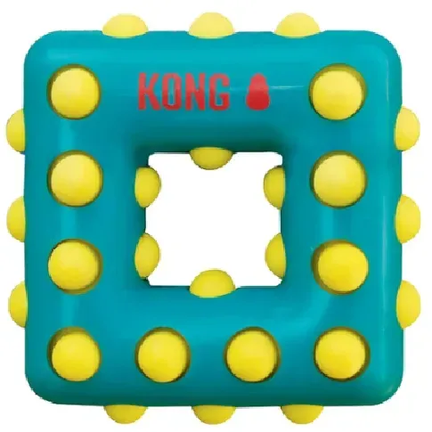 Bilde av best pris Kong - Dotz Square 15cm - (KONGTDD12E) - Kjæledyr og utstyr
