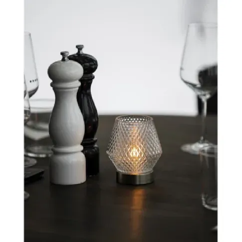 Bilde av best pris Konstsmide Lyslykt LED Klart glass inkl. batteri IP20 Bordlamper,Dekorasjonsbelysning,Belysning