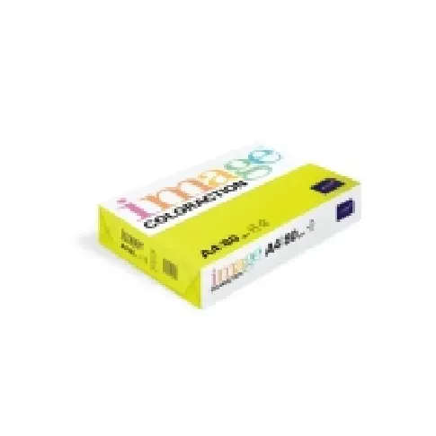 Bilde av best pris Kopipapir Image Coloraction A4 80g Ibiza Neon Yellow 500ark/pkt Skrivere & Scannere - Papir