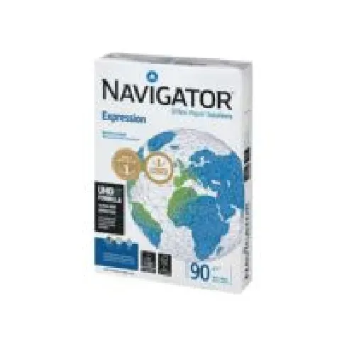 Bilde av best pris Kopipapir Navigator Expression A4 hvit 90g - (500 ark) Papir & Emballasje - Hvitt papir - Hvitt A4