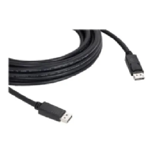 Bilde av best pris Kramer C-DP-15 - DisplayPort-kabel - DisplayPort (hann) låst til DisplayPort (hann) låst - DisplayPort 1.2 - 4.6 m - 4K-støtte - svart PC tilbehør - Kabler og adaptere - Videokabler og adaptere