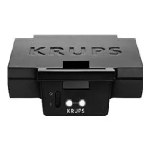Bilde av best pris Krups Grcic FDK452 - Sandwich brødrister - 850 W - svart Kjøkkenapparater - Brød og toast - Toastjern