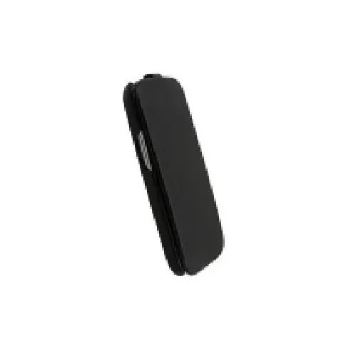 Bilde av best pris Krusell SlimCover - Beskyttende deksel for mobiltelefon - lær - svart - for Samsung Galaxy S III Tele & GPS - Mobilt tilbehør - Deksler og vesker