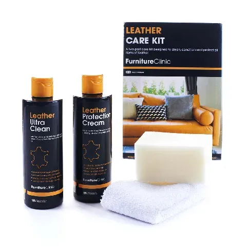 Bilde av best pris Lærbehandling Furniture Clinic Leather Car Interior Care Kit