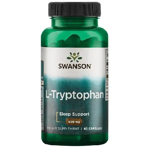 Bilde av best pris L-Tryptophan - 500 mg - 60 kapsler Nyheter