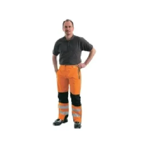 Bilde av best pris L+D ELDEE Høj synlighed bukser Hekla Størrelse: XL Neonorange Klær og beskyttelse - Arbeidsklær - Arbeidsbukser