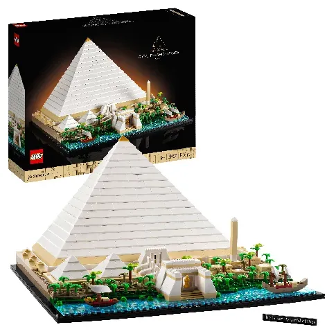 Bilde av best pris LEGO Architecture - Den store pyramiden i Giza (21058) - Leker