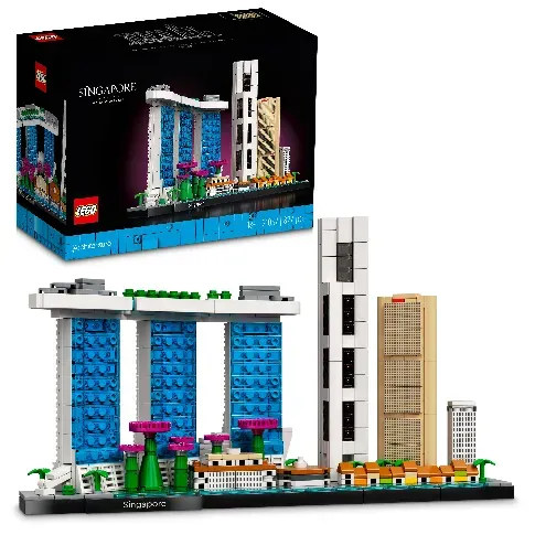 Bilde av best pris LEGO Architecture - Singapore (21057) - Leker