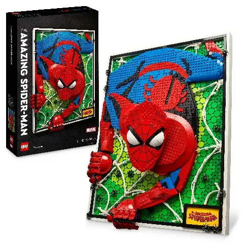 Bilde av best pris LEGO Art - The Amazing Spider-Man (31209) - Leker