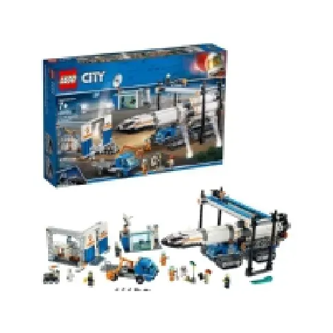 Bilde av best pris LEGO City 60229 Anlegg for rakettmontering og transport LEGO® - LEGO® Themes A-C - LEGO City