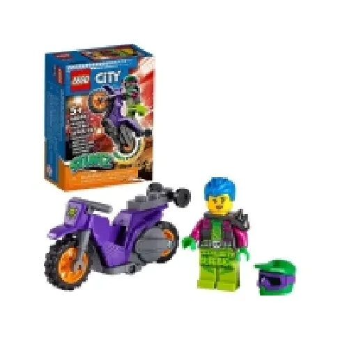 Bilde av best pris LEGO City 60296 Stuntmotorsykkel som steiler LEGO® - LEGO® Themes A-C - LEGO City
