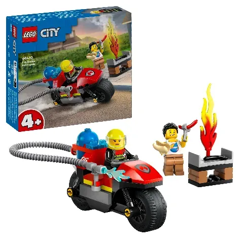 Bilde av best pris LEGO City - Brannmotorsykkel (60410) - Leker