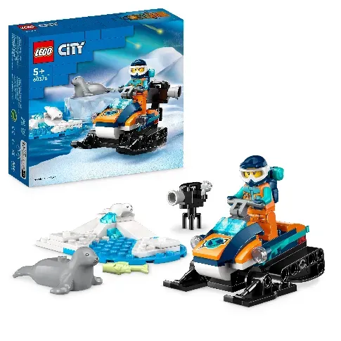 Bilde av best pris LEGO City - Polarutforsker med snøskuter (60376) - Leker