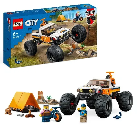 Bilde av best pris LEGO City - Terrengbil med firehjulstrekk (60387) - Leker