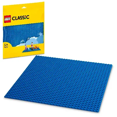 Bilde av best pris LEGO Classic - Blå basisplate (11025) - Leker