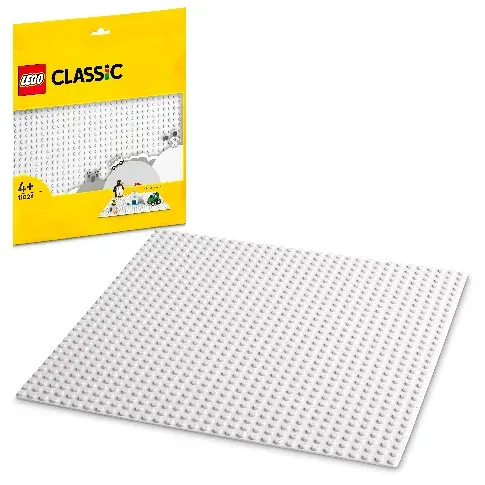 Bilde av best pris LEGO Classic - Hvit basisplate (11026) - Leker