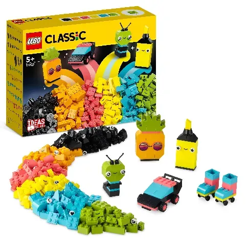 Bilde av best pris LEGO Classic - Kreativ lek med neonfarger (11027) - Leker