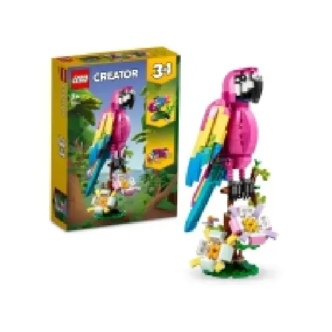 Bilde av best pris LEGO Creator 31144 Eksotisk, rosa papegøye LEGO® - LEGO i aldersgrupper - LEGO 6+ år
