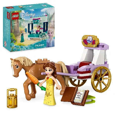 Bilde av best pris LEGO Disney Princess - Belles eventyrlige hest og kjerre (43233) - Leker