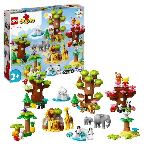 Bilde av best pris LEGO Duplo - Ville dyr fra hele verden (10975) - Leker