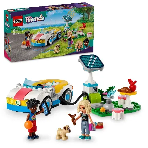 Bilde av best pris LEGO Friends - Elbil og ladestasjon (42609) - Leker