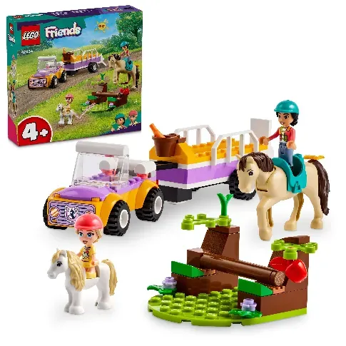 Bilde av best pris LEGO Friends - Heste- og ponnihenger (42634) - Leker