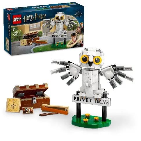 Bilde av best pris LEGO Harry Potter - Hedvig i Hekkveien 4 (76425) - Leker