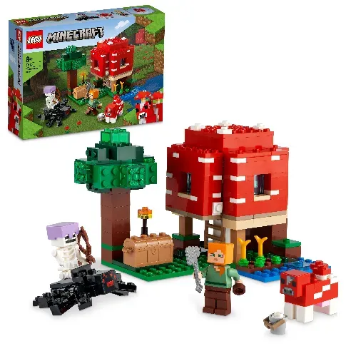 Bilde av best pris LEGO Minecraft - Sopphuset (21179) - Leker