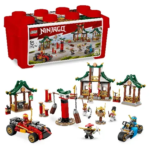 Bilde av best pris LEGO Ninjago - Boks med kreative ninjaklosser (71787) - Leker